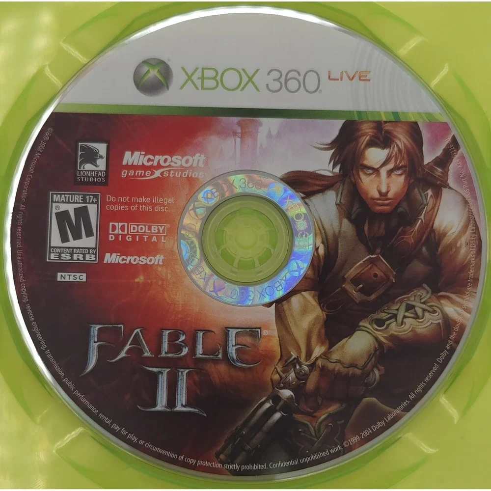 Fable II - Xbox 360 - Authentic CIB w/ Manual - Tested